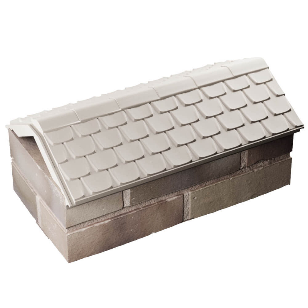 Парапет Zking Эльбрус Бежевый с посадкой на 1 кирпич (255мм) в Жуковском фото