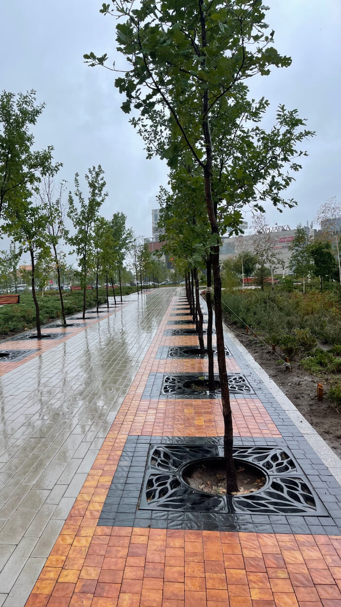 Приствольная решетка для дерева ZKING CRUST 1.2х1.2м Черная в Жуковском фото