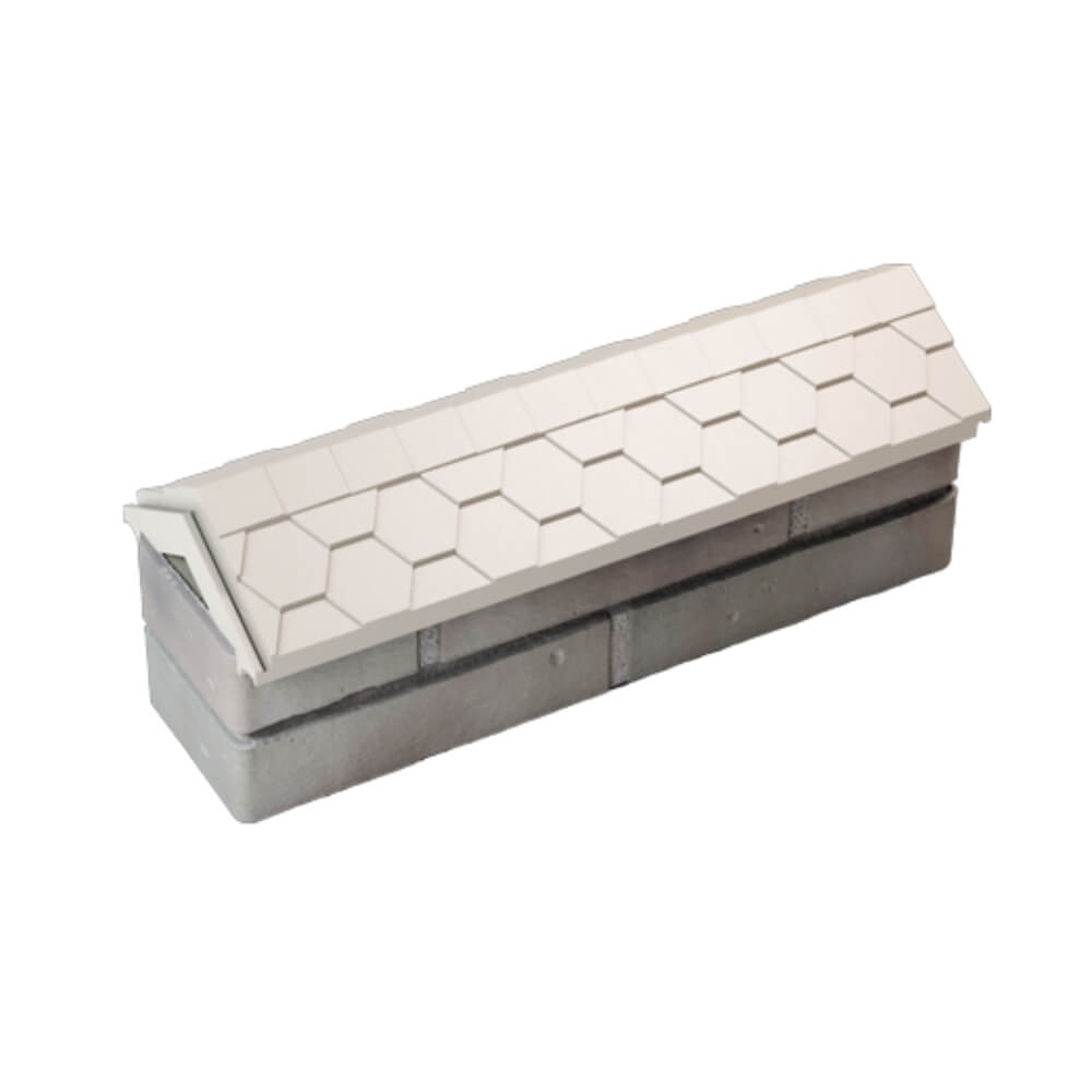 Парапет Zking Эверест Бежевый с посадкой на 0.5 кирпича (130мм) в Жуковском фото