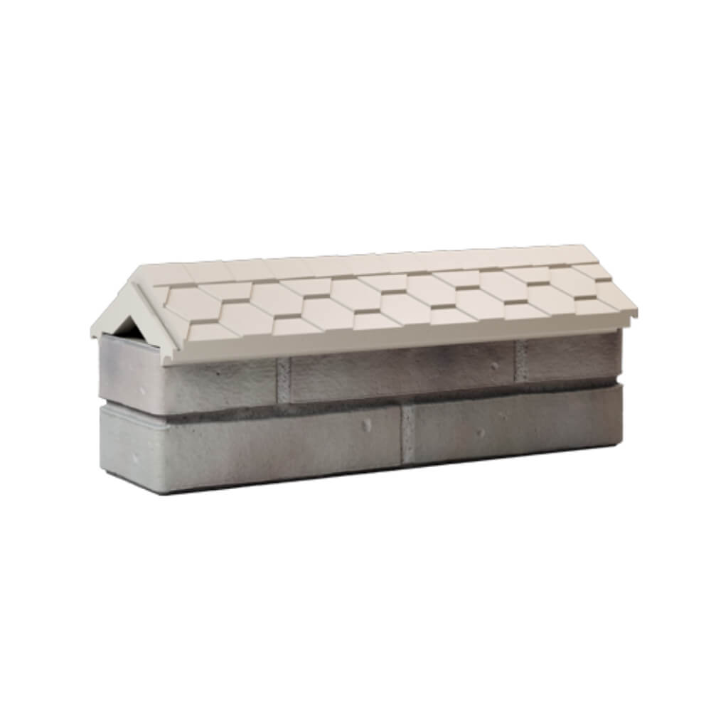 Парапет Zking Эверест Бежевый с посадкой на 0.5 кирпича (130мм) Жуковский фото