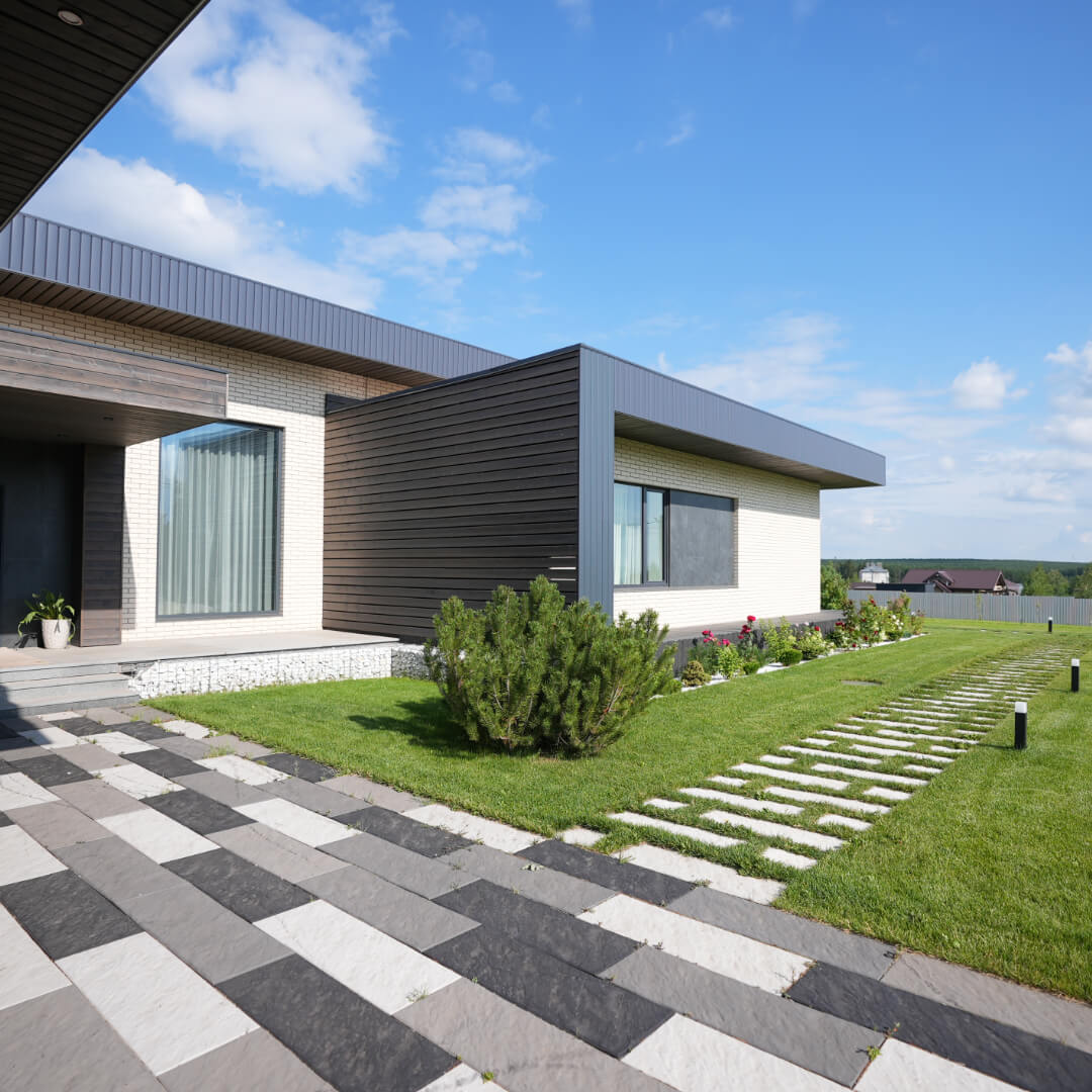 Шаговая плита STONE Черный Сланец 990х330х55мм в Жуковском фото