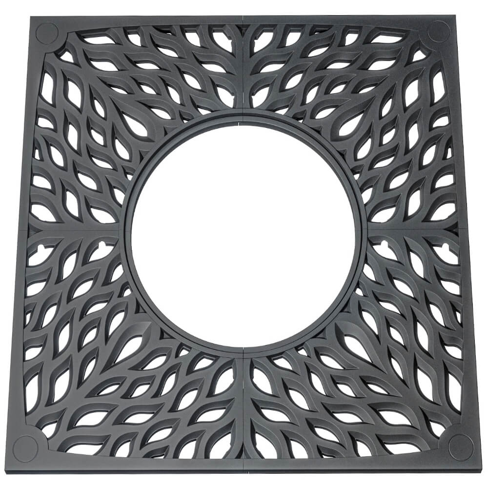 Приствольная решетка для дерева ZKING CRUST 2х2м Черная Жуковский фото