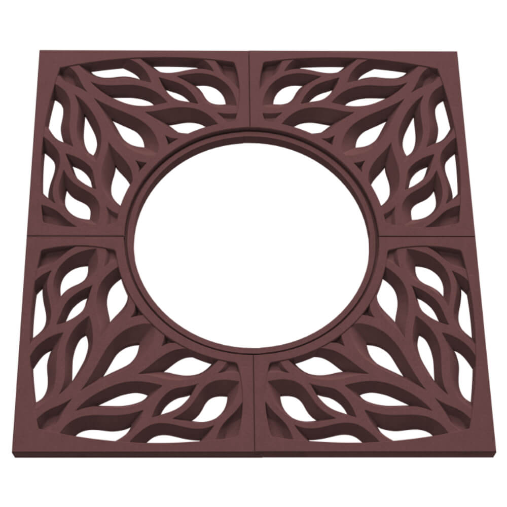 Приствольная решетка для дерева ZKING CRUST 1.2х1.2м Коричневая в Жуковском фото