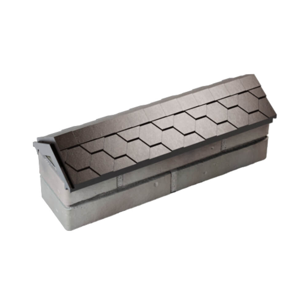 Парапет Zking Эверест Коричневый с посадкой на 0.5 кирпича (130мм) в Жуковском фото