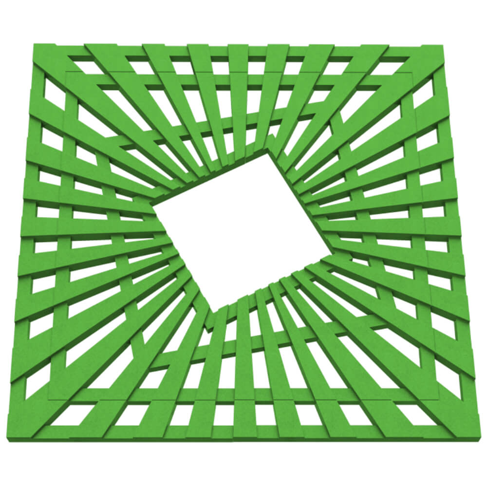 Приствольная решетка для дерева ZKING ATMOSPHERE 1.2х1.2м Зеленая в Жуковском фото