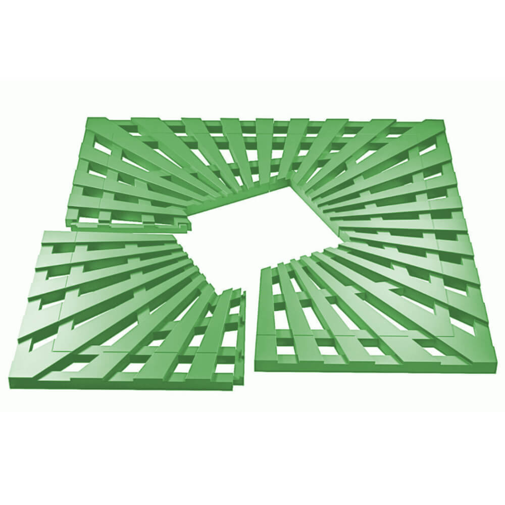 Приствольная решетка для дерева ZKING ATMOSPHERE 1.2х1.2м Зеленая в Жуковском фото