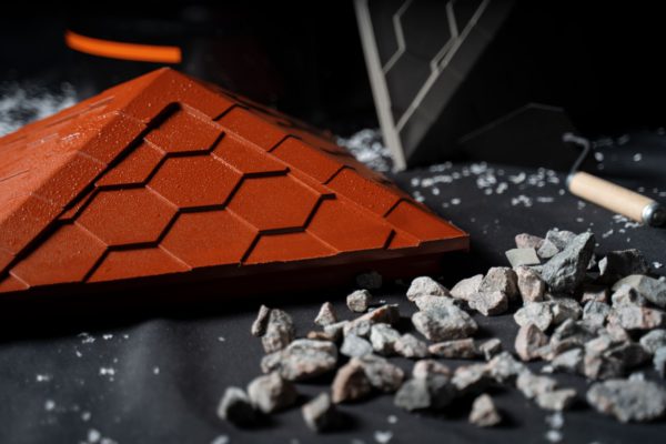 Колпак Zking Эверест Красный на столб 1.5х1.5 кирпича (390х390мм) в Жуковском фото