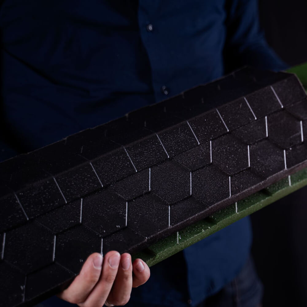 Парапет Zking Эверест Черный с посадкой на 1 кирпич (200/225/255мм) в Жуковском фото