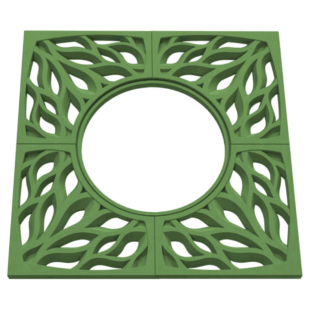 Приствольная решетка для дерева ZKING CRUST 1.2х1.2м Зеленая в Жуковском фото