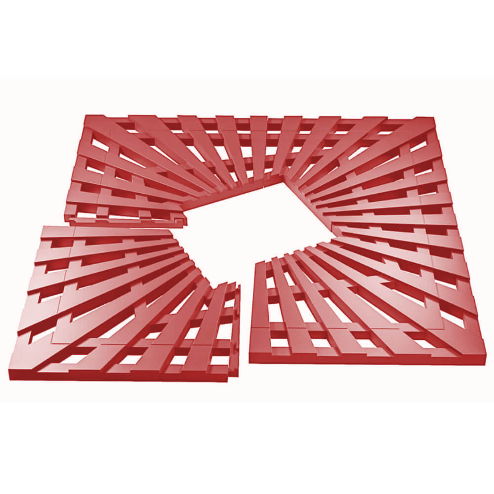 Приствольная решетка для дерева ZKING ATMOSPHERE 1.2х1.2м Красная в Жуковском фото