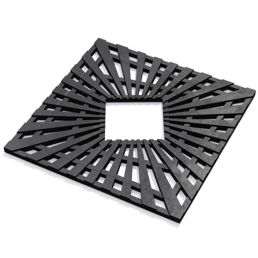 Приствольная решетка для дерева ZKING ATMOSPHERE 1.2х1.2м Черная в Жуковском фото