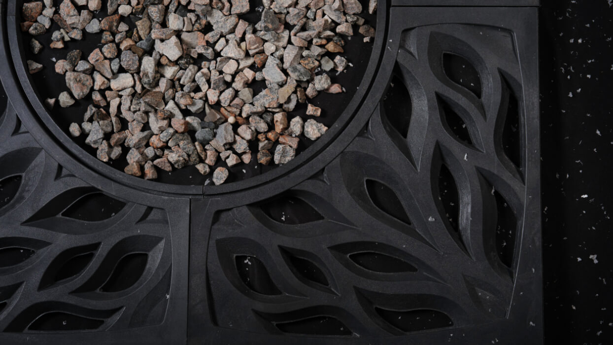 Приствольная решетка для дерева ZKING CRUST 1.2х1.2м Черная в Жуковском фото